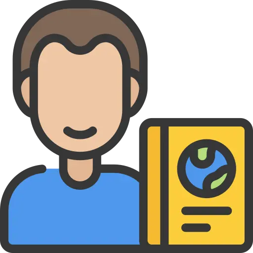 book with user Icon